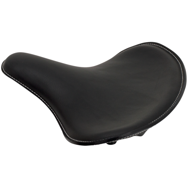 KR STYLE SOLO SEATS KR/Bobber style black leather seat