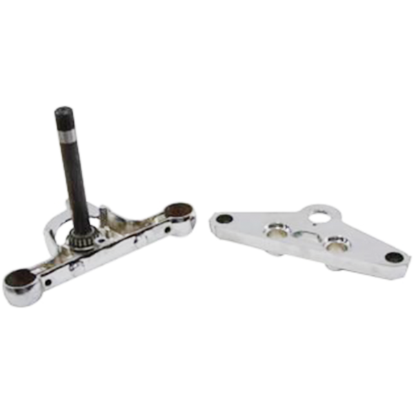 STOCK STYLE TRIPLE TREE KITS FOR 41MM FORKS Triple tree set 41mm FXST88-99 chrome