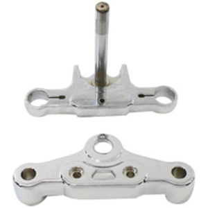 STOCK STYLE TRIPLE TREE KITS FOR 41MM FORKS Triple tree set 41mm FXSTD01-07 chrome