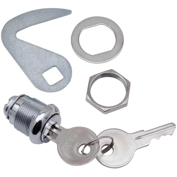 1970-1981 STYLE HARD LUGGAGE LOCK Saddlebag lock & hook kit