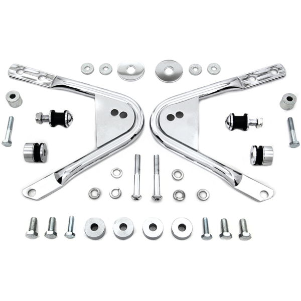 DETACHABLE MOUNTS FOR TOUR-PAK LUGGAGE Detachable Dockng HWkit TwoUp FLH/T97-08