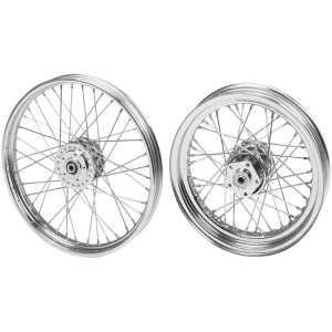 40-SPOKE WHEELS FOR 2000 TO PRESENT SOFTAIL 3.00x16 FR wheel FLST00-04 inox spokes