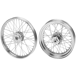 40-SPOKE WHEELS FOR 2000 TO PRESENT SOFTAIL 3.00x16 ABS FR wheel FLST08-17 INOX spks