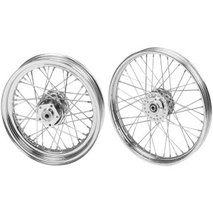 40-SPOKE WHEELS FOR 2000 TO PRESENT TOURING 3.50x17 ABS FR wheel FLH/T09 INOX spokes
