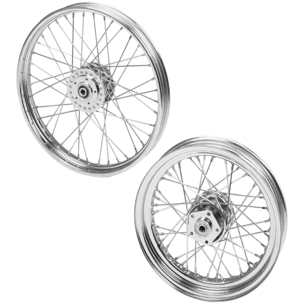 40-SPOKE WHEELS FOR 2000-2017 DYNA 4.50x17 ABS RR wheel FXDB09-17 chr spks