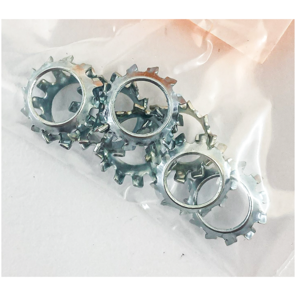 CYLINDERS & VALVES FOR FLATHEAD BIG TWIN MODELS Lock washer, 1/4" countersunk, set of 8