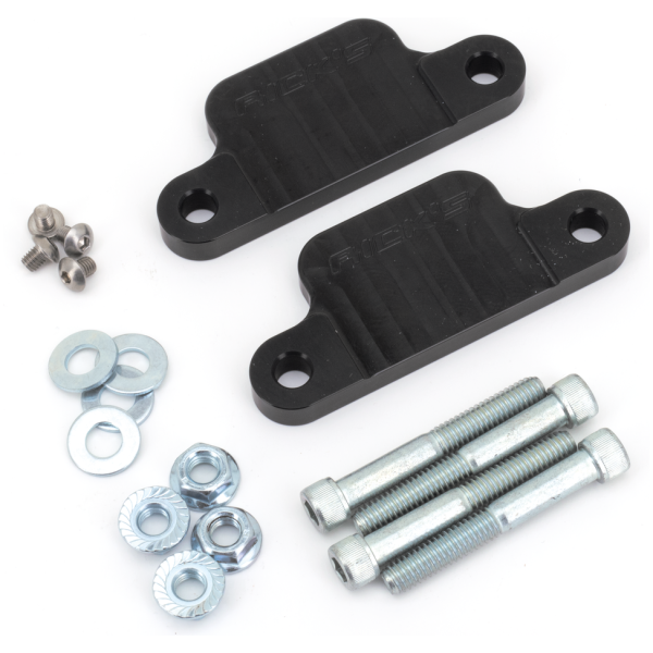 RICK'S 21" & 23" FRONT FENDERS FOR MILWAUKEE EIGHT FAT BOY Ricks 21/23 Fender Install Kit FLFB18-Up
