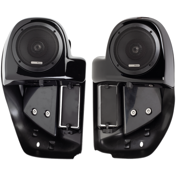 VENTED FAIRING LOWERS WITH SPEAKERS Leg Fairings w/ 6.5" Speakers FLH/T14-Up