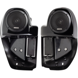 VENTED FAIRING LOWERS WITH SPEAKERS Leg Fairings w/ 6.5" Speakers FLH/T98-13