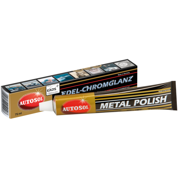 AUTOSOL "EDEL-CHROMGLANZ" METAL POLISH Autosol Metal Polish 75ml EACH
