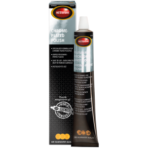 AUTOSOL POLISH FOR CHROME PLATED PLASTICS Autosol Plastic Chrome Polish 75ml EACH