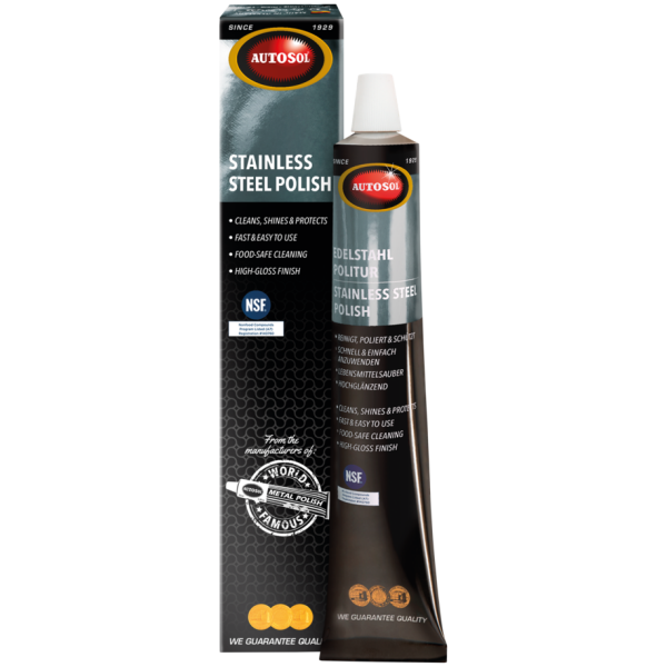 AUTOSOL STAINLESS STEEL POLISH Autosol Stainless Steel Polish 75ml EACH