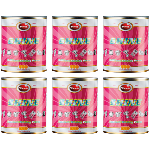 DURSOL NOBLE CHROME SHINE 6pck Dursol Nobel Metal Polish 750ml