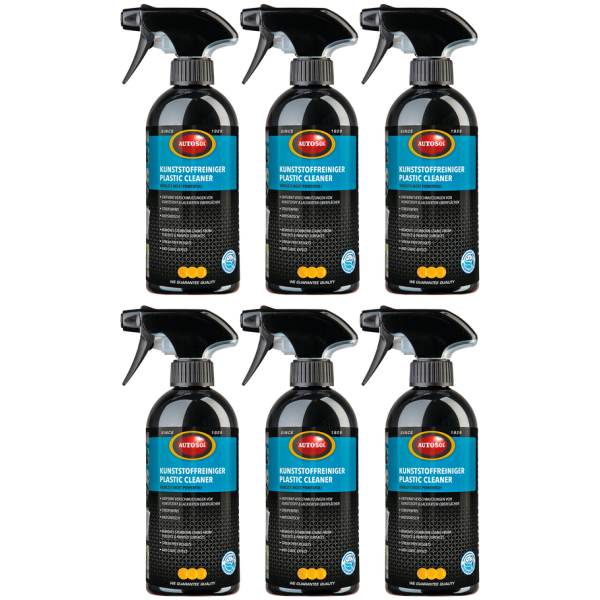 AUTOSOL LIQUID PLASTIC CLEANER 12pck Autosol Plastic Cleaner 500ml