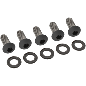 BLACK STAINLESS STEEL DERBY COVER SCREWS