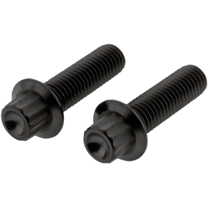 BLACK TITANIUM CALIPER BOLTS Caliper FR Bolts Titanium Black K1