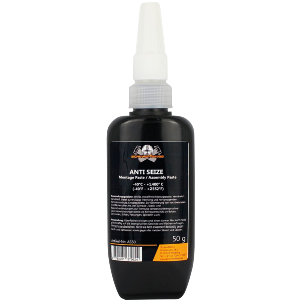 METAL FREE ANTI SEIZE Anti-Seize Paste 50gr
