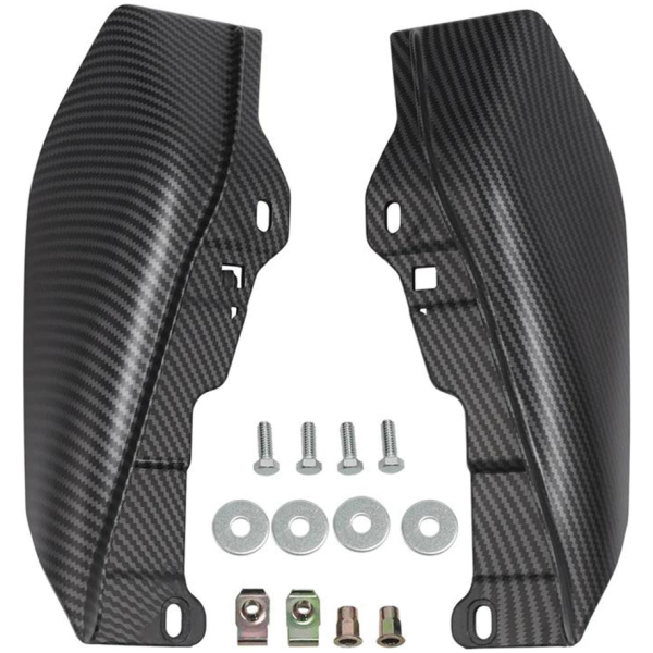 MID FRAME AIR DEFLECTORS FOR TOURING Mid Frame Air Deflector Crb FLH/T09-Up