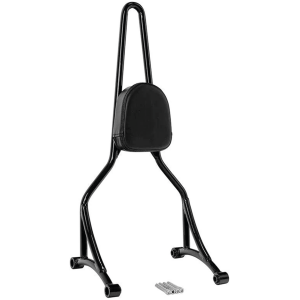 BOLT-ON TALL SISSY BARS WITH PAD Tall Sissybar + Pad Black FXBB18-Up