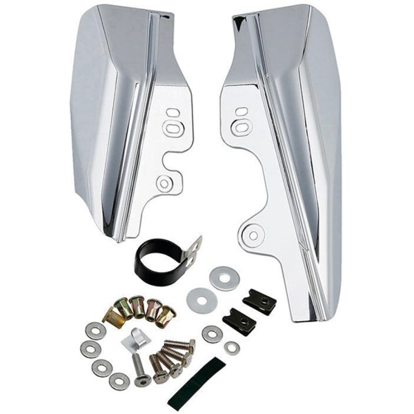 MID FRAME AIR DEFLECTORS FOR TOURING Mid Frame Air Deflector Chr FLH/T01-08
