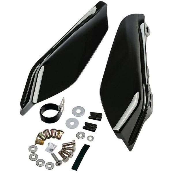 MID FRAME AIR DEFLECTORS FOR TOURING Mid Frame Air Deflector Blk FLH/T09-Up