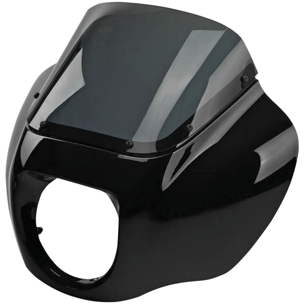 STREET PERFORMANCE HANDLEBAR FAIRING Headlight Fairing ABS Black ST18-Up