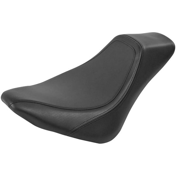 C.C. RIDER SOLO SEAT FOR MILWAUKEE EIGHT SOFTAIL Solo Plain Seat Black FLHC18-Up