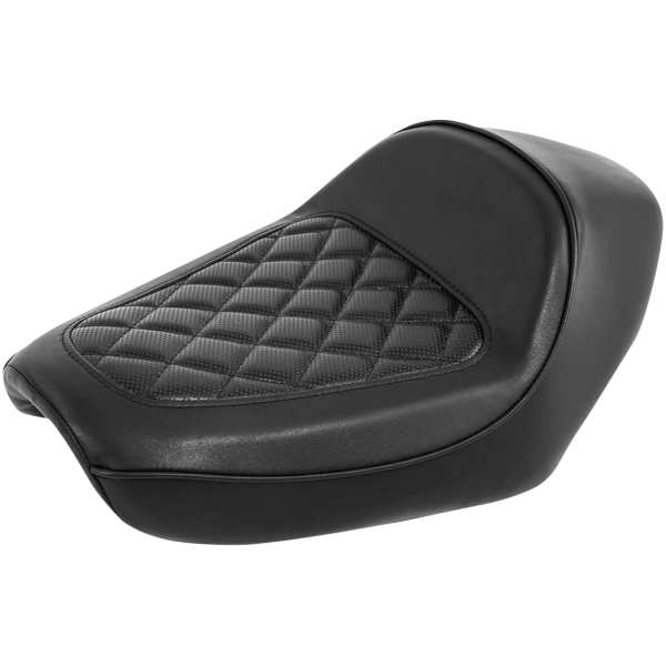 C.C. RIDER TAPER TAIL SOLO SEAT FOR SPORTSTER Solo Diamond 2 Seat Black XL10-22