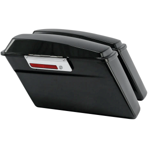 1993-2013 STYLE STANDARD TOURING HARD BAGS Saddlebags Gloss Black FLH/T93-13
