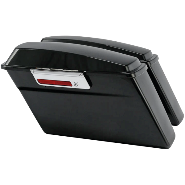 1993-2013 STYLE STANDARD TOURING HARD BAGS Saddlebags Gloss Black FLH/T93-13