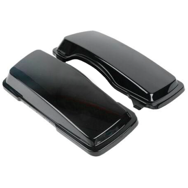1993-2013 STYLE STANDARD TOURING HARD BAGS Saddlebag Lids Gloss Black FLH/T93-13