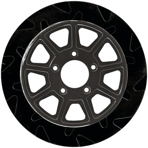 LYNDALL FLOATING DISC BRAKE ROTORS FR Smooth 11.5"x5mm BL/BL 9-Spoke