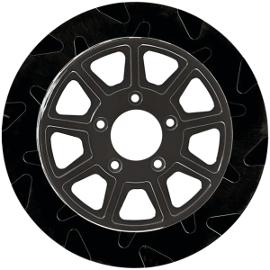 LYNDALL FLOATING DISC BRAKE ROTORS RR Smooth 11.5"x5mm BL/BL 9-Spoke