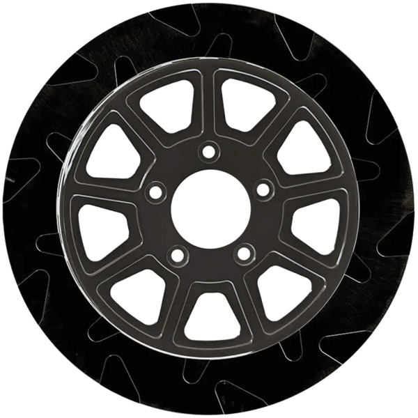 LYNDALL FLOATING DISC BRAKE ROTORS RR Smooth 11.5"x5mm BL/BL 9-Spoke