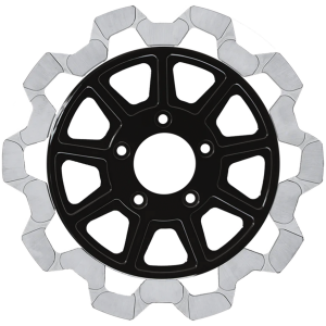 LYNDALL FLOATING DISC BRAKE ROTORS RR Bow-Tie 11.5"x5mm BL/MF 9-Spoke