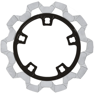 LYNDALL FULL FLOATING ENFORCER BRAKE DISCS FR Bow-Tie 11.8"x5mm BL/MF Enforcer