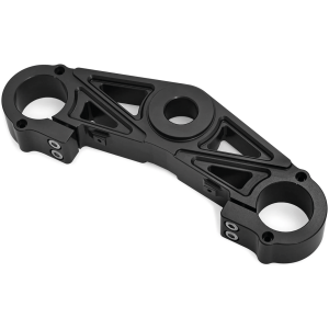 KEN'S FACTORY NEXT LEVEL TRIPLE TREE CLAMPS Next Level Lower Tree Black FLH/T14-Up