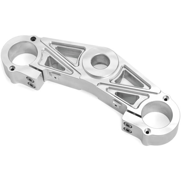 KEN'S FACTORY NEXT LEVEL TRIPLE TREE CLAMPS Next Level Lower Tree Polishd FLH/T14-Up