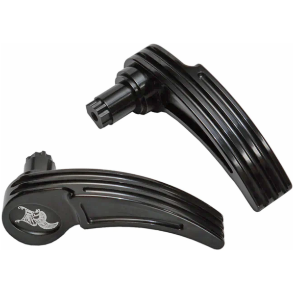 KEN'S FACTORY SADDLEBAG LATCHES AND LEVERS Next Level Saddle Bag Lever Black