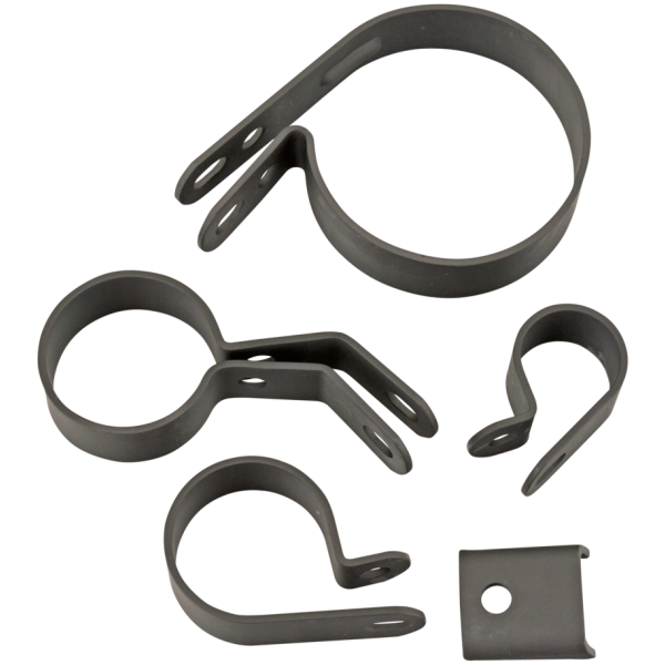 REPLICA KNUCKLEHEAD HEADERS Exhaust clamps Chrome Knuckle 1941-47