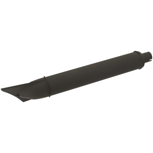 REPLICA ROCKET STYLE MUFFLER FOR 1941-1949 BIG TWIN Muffler replica 1941-48 U/UL/EL/FL black