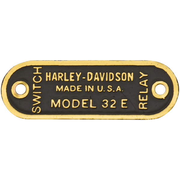3-BRUSH "32E" & "52E" GENERATOR PARTS FOR MODELS 1932-1957 Name plate relay-switch brass 32E genera