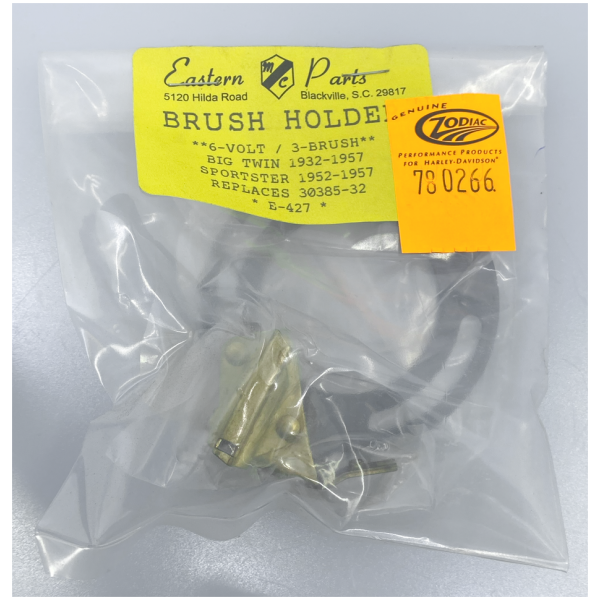 3-BRUSH "32E" & "52E" GENERATOR PARTS FOR MODELS 1932-1957 Third brush holder 32E generator