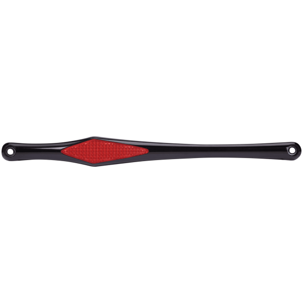 VITY'S DESIGN DIAMOND SHIFTER RODS DIAMOND SHIFT ROD BLK W/ RED DIAMOND
