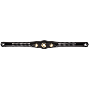 VITY'S DESIGN GEM STYLE SHIFTER RODS SHIFT ROD BLK AND BRASS GEMS TC+ME