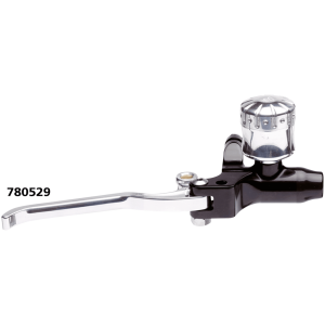 VITY'S "MATTHEW" DESIGN HANDLEBAR CONTROLS BRAKE M/C BLK TANK POLISH LEVER POLISH 9