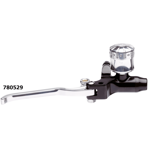 VITY'S "MATTHEW" DESIGN HANDLEBAR CONTROLS BRAKE M/C BLK TANK POLISH LEVER POLISH 9