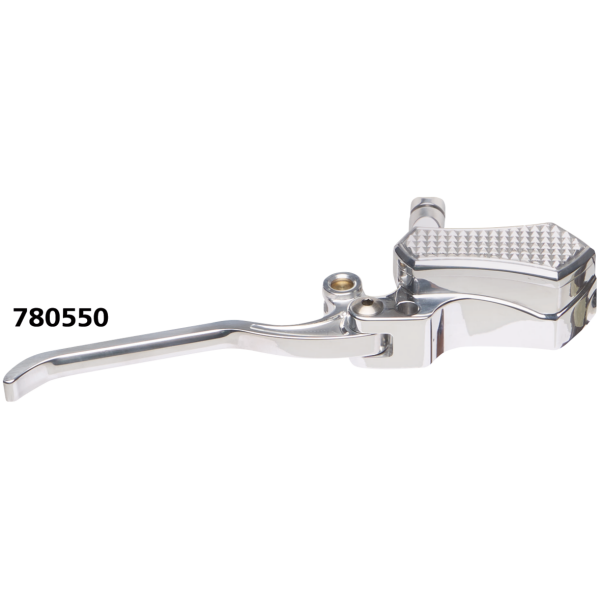 VITY'S "DIAMOND SLIM" DESIGN HANDLEBAR CONTROLS DIAMOND BRAKE M/C SATIN 9/16"