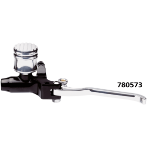 VITY'S "DIAMOND TANK" DESIGN HANDLEBAR CONTROLS Hydr CLUTCH BLK TANK POLISH LEVER POLISH