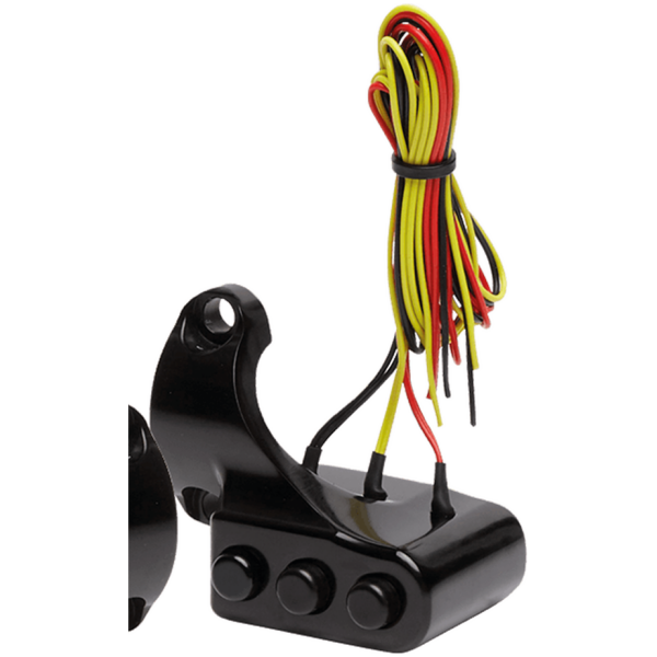 SWITCHES & SPACERS FOR VITY'S DESIGN HANDLEBAR CONTROLS SWITCH HOUSINGS BLK RIGHT